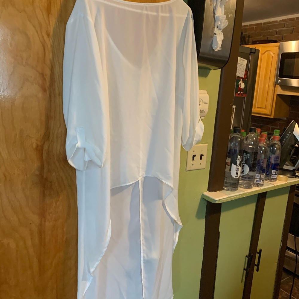 White New York and Company Shirt